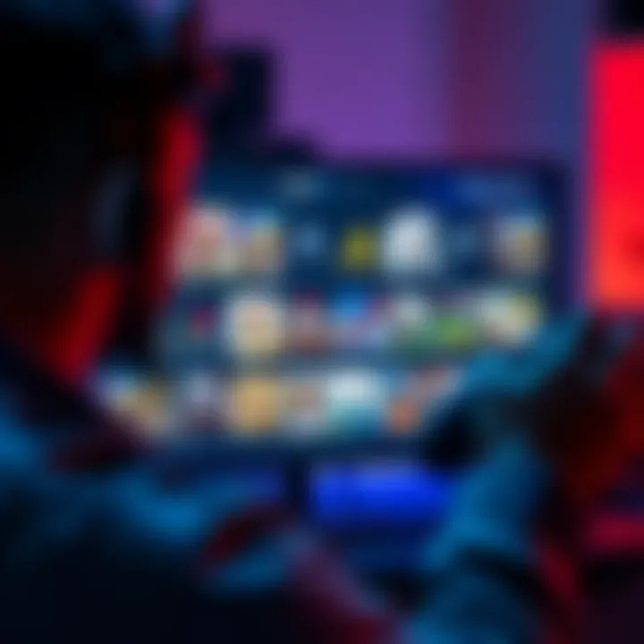 PlayStation game ownership check A person examining their PlayStation game library on a screen, checking for ownership verification