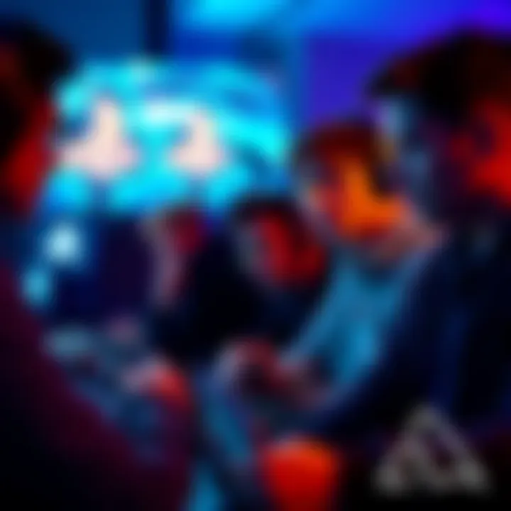 PlayStation gamers in a lawsuit A group of PlayStation gamers discussing a potential lawsuit for compensation, with gaming consoles and controllers in the background.