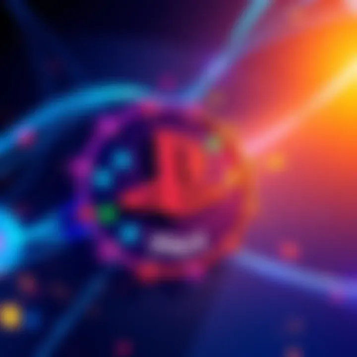 PlayStation logo with colorful graphics representing new live service games and community engagement
