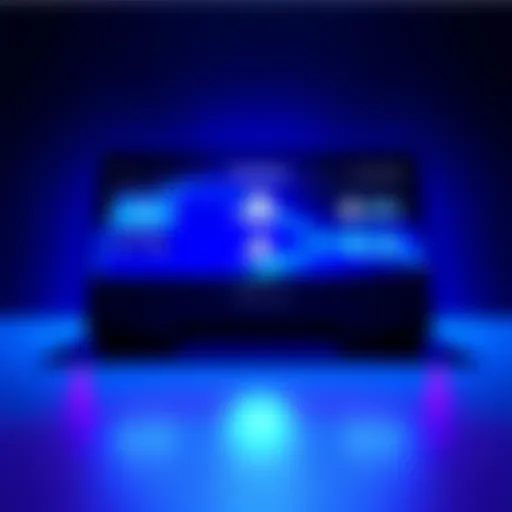 A PlayStation console displayed with a few game mod icons on the screen, showcasing limited mod options available to players.