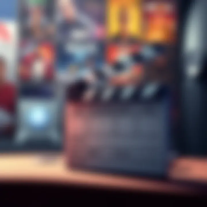 PlayStation logo alongside a movie clapperboard, symbolizing the removal of movies from accounts