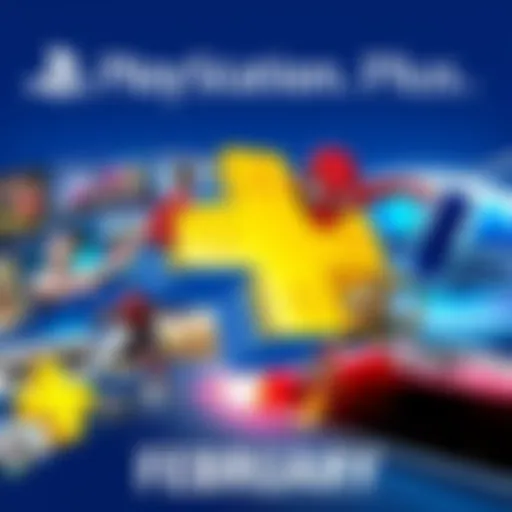 Collage of featured games for February including Marvel's Spider-Man 2 and Test Drive Unlimited