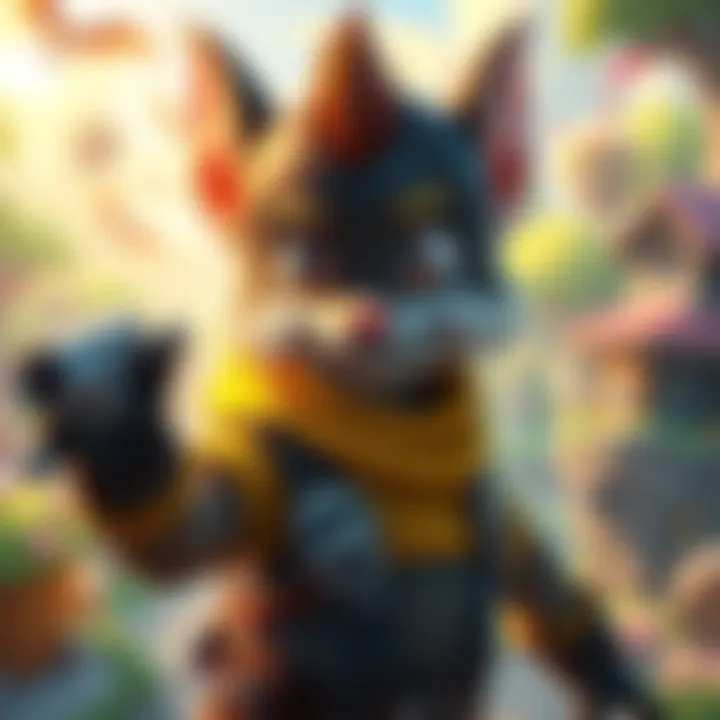 A character from The Plucky Squire Challenge facing new challenges in a vibrant game world with exciting features