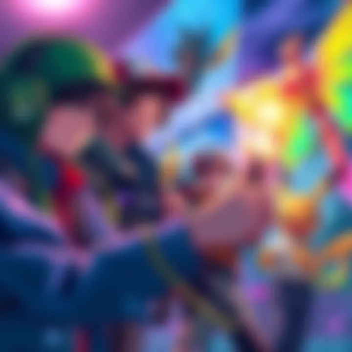 A group of Pokemon hunters showcases their unique artwork inspired by their favorite characters.