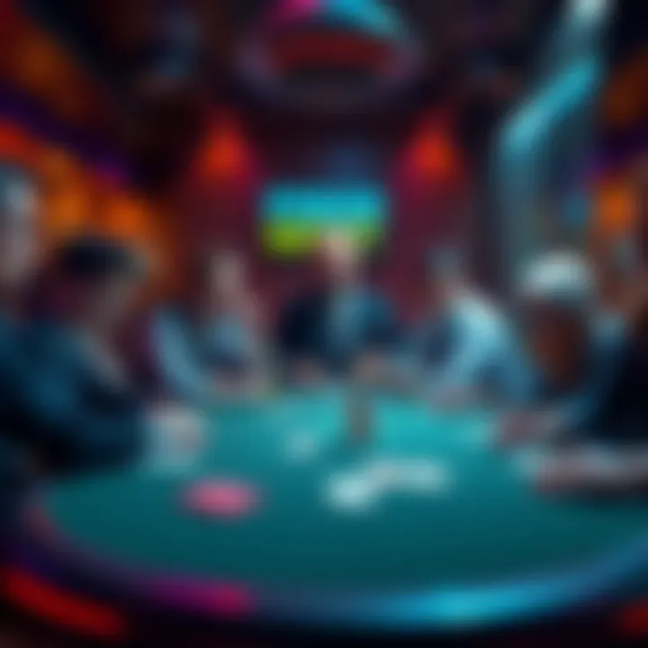 Poker Night at the Inventory game scene with characters at a card table