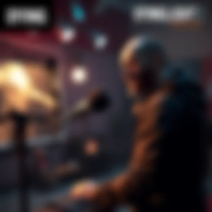 Polish Dub of Dying Light 2 Voice Actor Character Crane from Dying Light 2 depicted with a voice actor in a studio setting, showcasing the Polish dub production