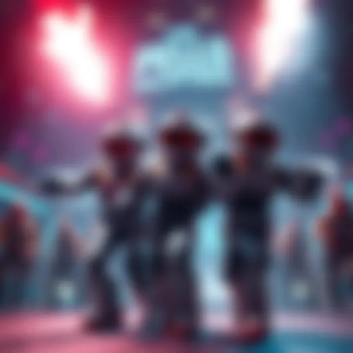 Pollo and LeAjjers celebrating their victory after defeating Peterbot at the spawn point in a competitive match.