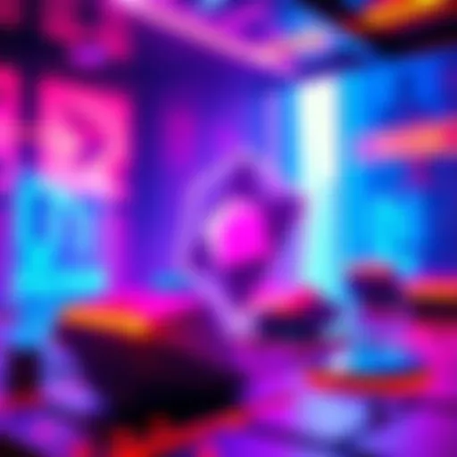 A digital representation of Polygon's new blockchain features with vibrant colors and modern design elements.