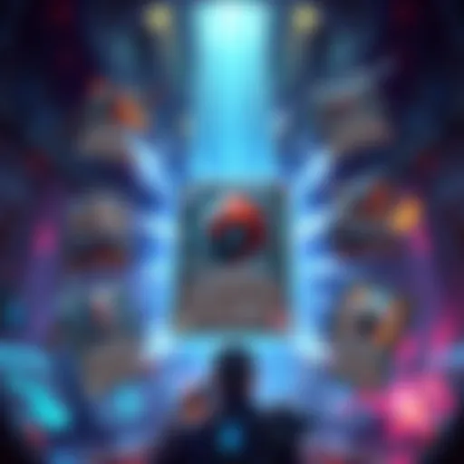 A classic card surrounded by illustrations of its nerfs and gameplay highlights, showing its continued use among players.