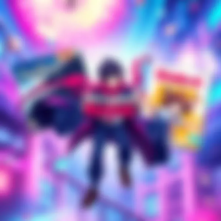 Cover illustration featuring game covers for Persona 5 Royal, My Time at Sandrock, and Let’s School with a vibrant background