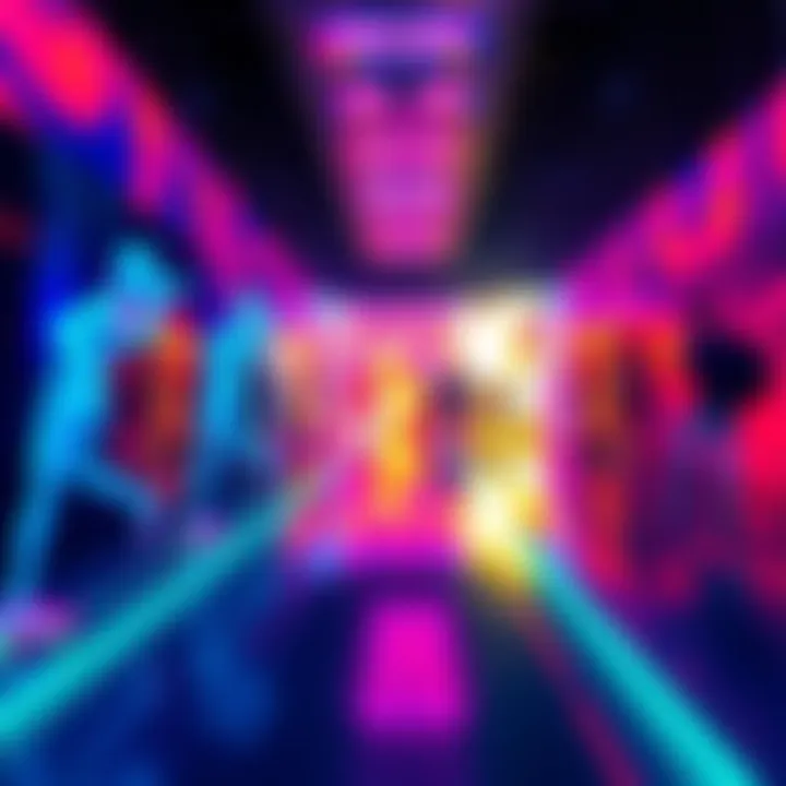 A vibrant display showcasing stunning graphics and immersive design from Portable 3rd.
