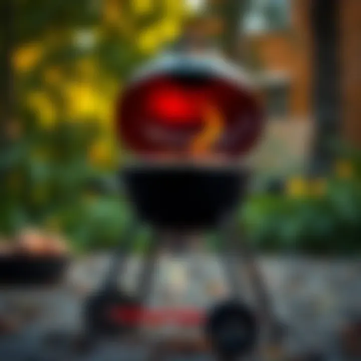Compact 2.6L BBQ grill fits into a backpack, ideal for gamers cooking outdoors