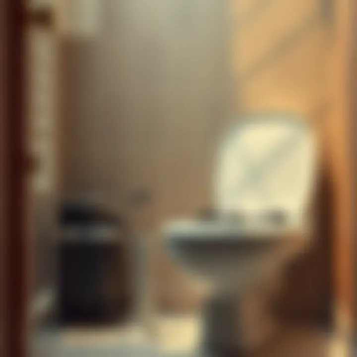 A pot and stove placed next to a toilet in a bathroom setting, highlighting unusual home arrangement