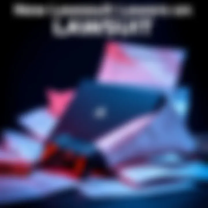 A PlayStation console surrounded by legal documents, symbolizing a lawsuit similar to the Steam case.