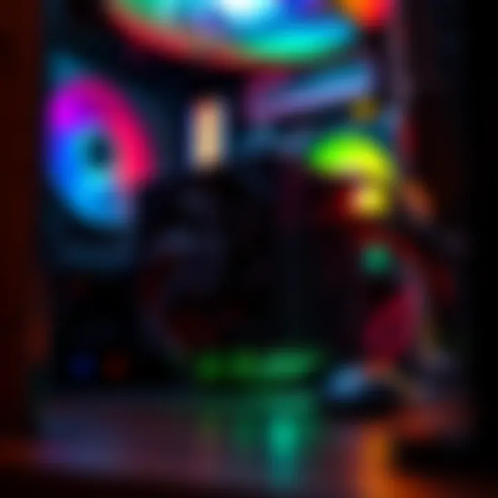 Power Supply for RTX 3060 A close-up view of a 450W power supply unit with an RTX 3060 GPU in a computer setup