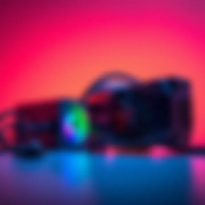 A modern power supply unit next to an RTX 5070 graphics card, showcasing the connection options and power requirements.