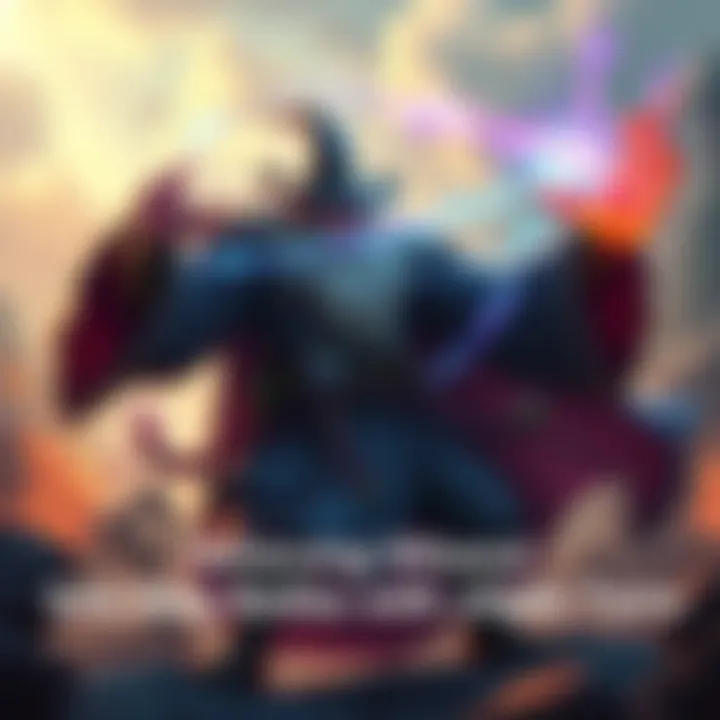 A powerful wizard casting spells in a dramatic solo boss battle, showcasing multiple turns and legendary actions, set in a fantasy landscape.