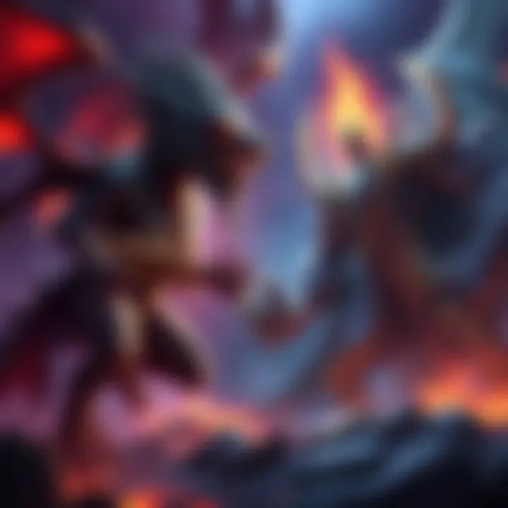 Powerful Fantasy Enemies A visual comparison of Draconic Tree Sentinel and Divine Beast showcasing their lore and strengths in a fantasy setting.