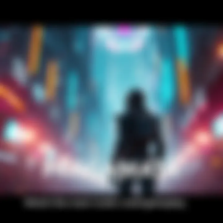 A character in a futuristic city setting, showcasing advanced technology and vibrant visuals, as seen in the PRAGMATA gameplay trailer.