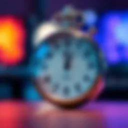 A stopwatch with hands precisely aligned at 12 o'clock, symbolizing accuracy in timing for events.