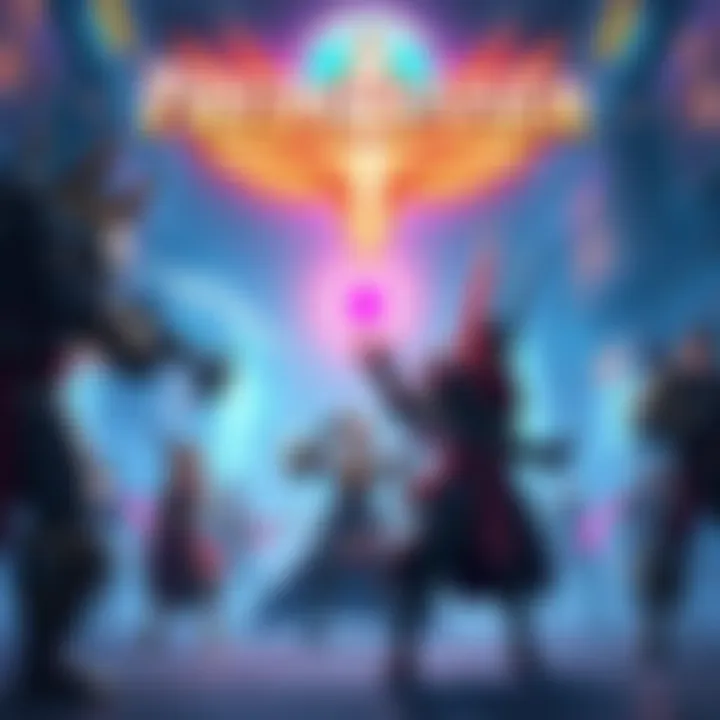 A vibrant scene showing characters from Predecessor with new augment features, highlighting their abilities and enhancements in a game setting.