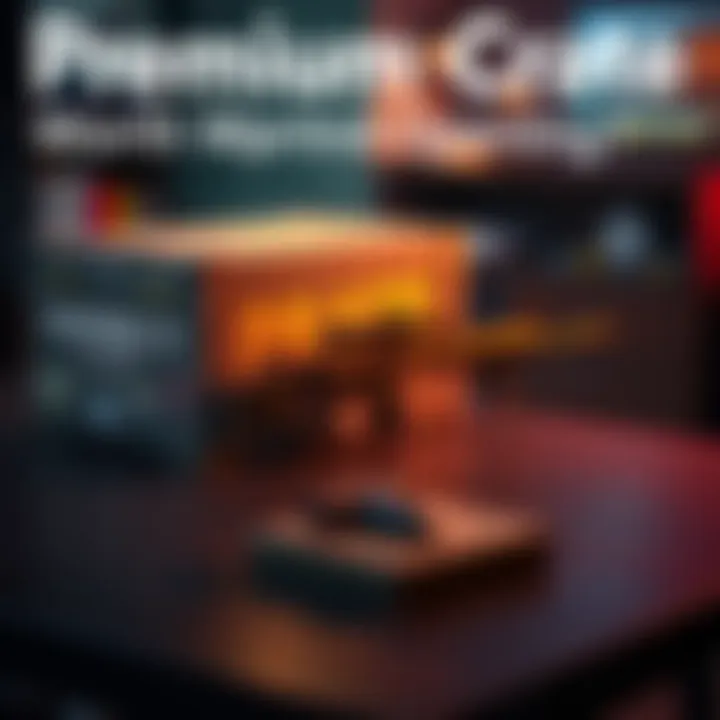 Premium Crate with AWP A premium crate placed on a table with an AWP rifle displayed next to it, showcasing the contents available for opening.