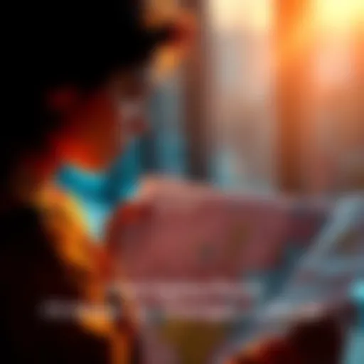 A person looking at a map with a thoughtful expression, symbolizing planning for upcoming changes.