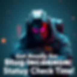 A player checking their gear and items in anticipation of the Stug incarnon update, with a focus on preparation and status checks.