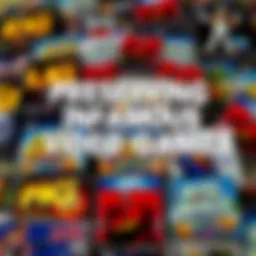 Preserving Infamous Video Games A collage of game covers from E.T., Big Rigs, and Ride to Hell, showcasing their poor graphics and design