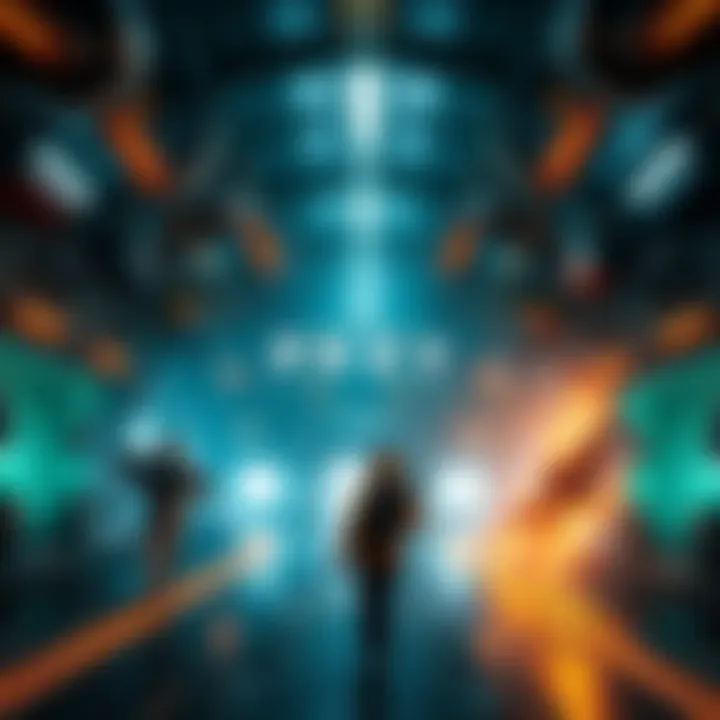 A scene from the game Prey showcasing a futuristic environment with a player character exploring a space station filled with technology and tension.