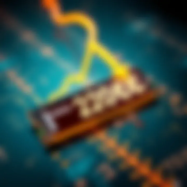 A graphic showing a downward trend in price for 96GB DDR5 memory with a tag showing a 220€ decrease