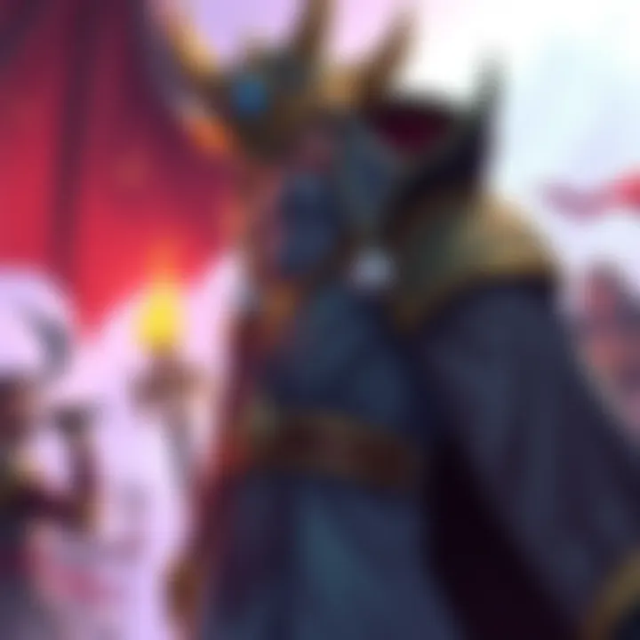 Illustration showing a new Priest Colossal card with a disappointed expression from fans in the background, alongside a popular returning Demon Hunter card that appears more powerful.