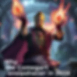 A powerful Priest character using Cleansing Cleric and Ruby Sanctum cards in a game setting