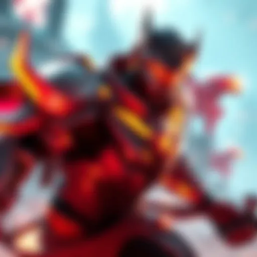 A Prime Warframe character showcasing enhanced features and abilities in a dynamic gaming environment.