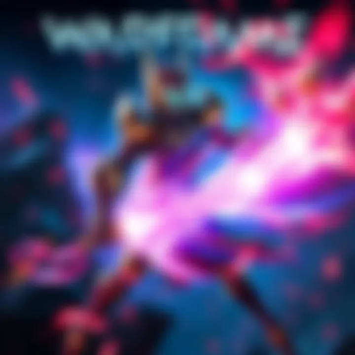 A Prime Warframe showcasing its original ability in action, with vibrant energy effects surrounding it