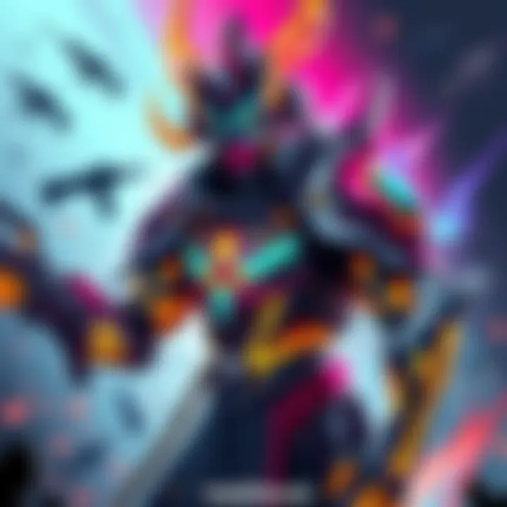 Prime Nidus Build A Warframe character, Prime Nidus, showcasing vibrant colors and unique designs, surrounded by mod icons and weapons for enhanced gameplay.