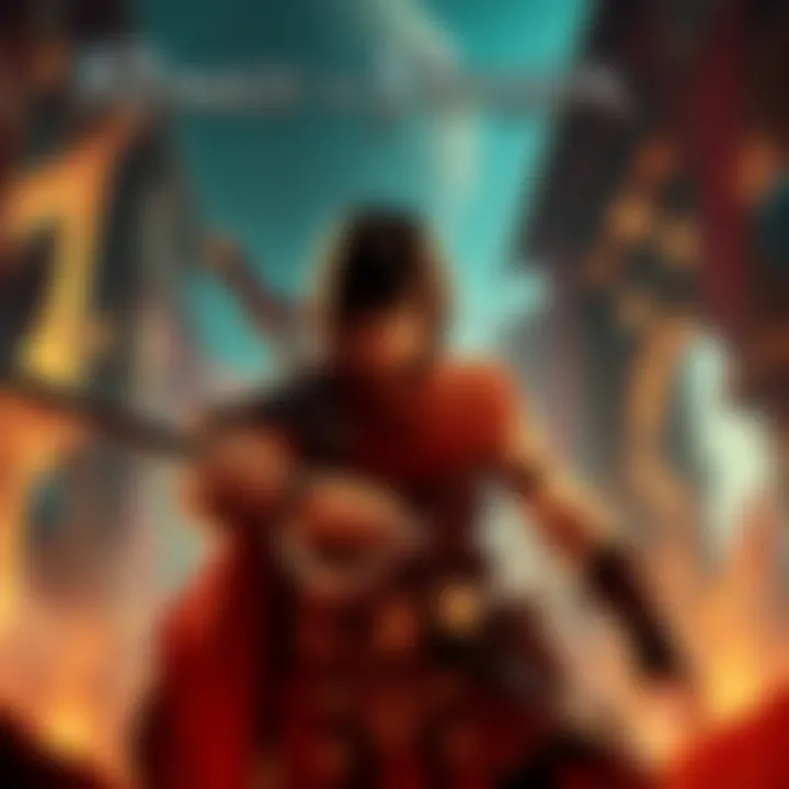 A scene showing gameplay mechanics from Prince of Persia 2008, featuring the main character in a vibrant environment with automatic movements.