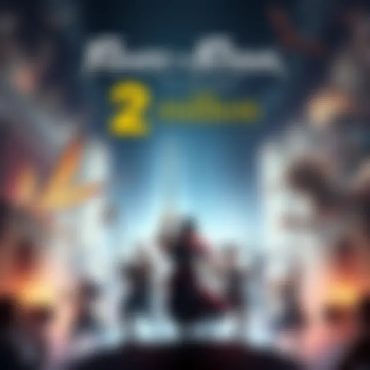 Celebration of 2 million players in Prince of Persia The Last Crown with game characters and graphics in the background