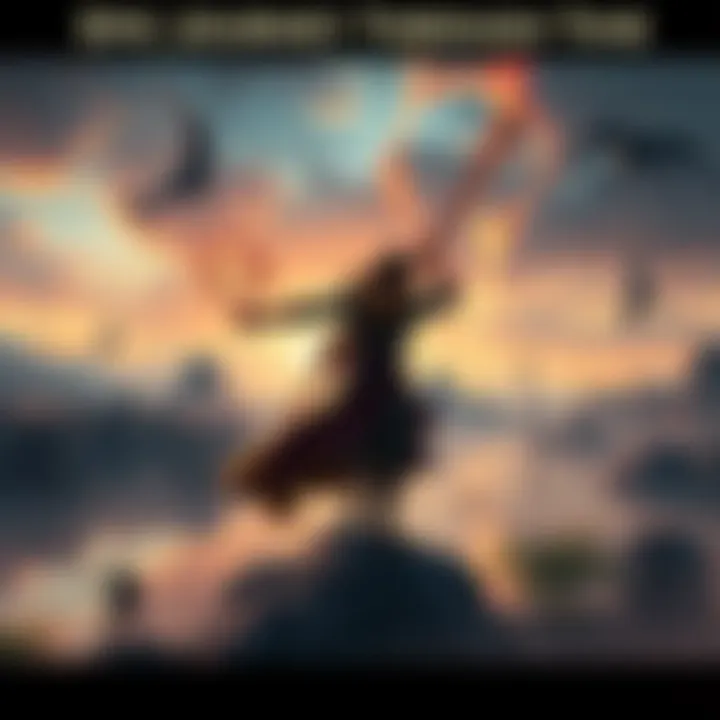 A mesmerizing scene showcasing the iconic elements of the Prince of Persia trilogy, highlighting the landscapes, characters, and action sequences that define the series.