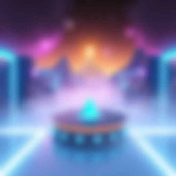 Scene from Prism Peak game highlighting gameplay on Steam Deck