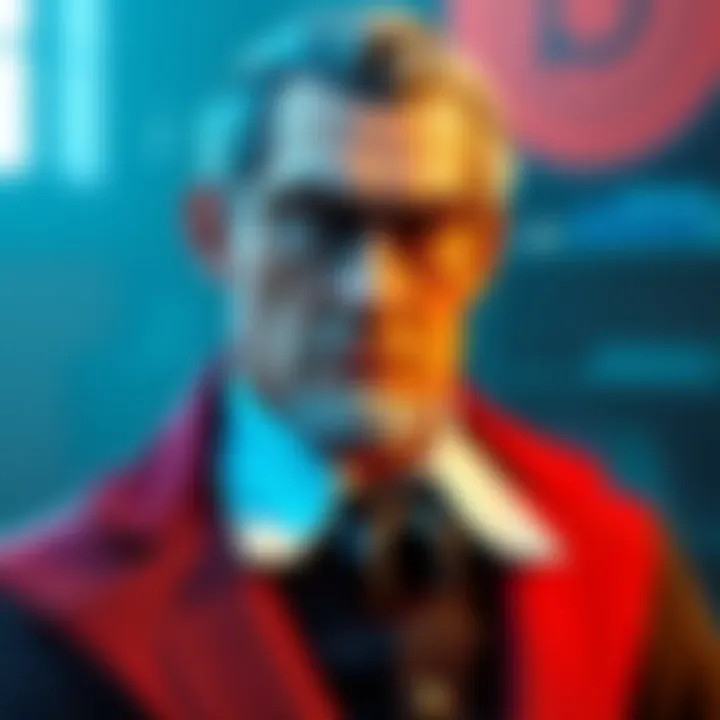 Close-up of Professor Fig in detailed outfit, showcasing vibrant textures and colors from the PS5 game.