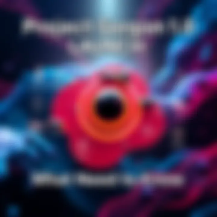 A vibrant graphic showcasing features of Project Gorgon 1.0 with icons representing new updates and enhancements.