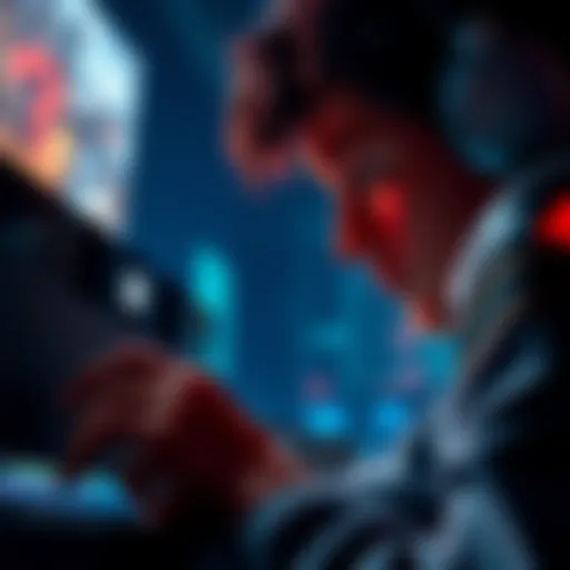 A gamer looking at a console with a question mark, considering non Play-Anywhere games like Final Fantasy XIV.