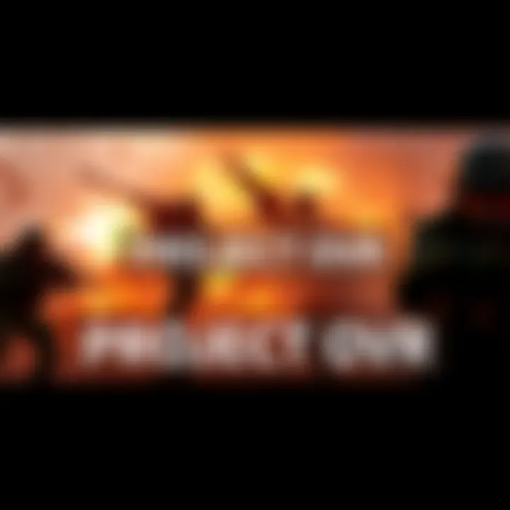 A thrilling scene from Project OVR, featuring military action and dynamic gameplay elements.