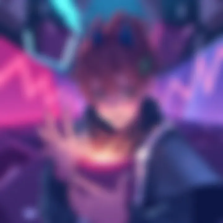 An illustration showing a game character looking disappointed, surrounded by declining follower stats and empty game boxes, symbolizing the struggles of prophecy games.