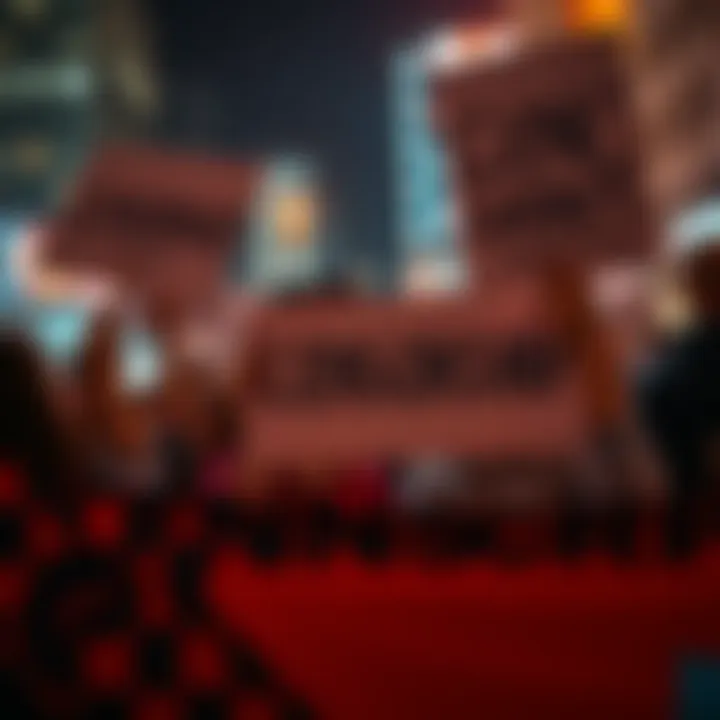 Group of people holding signs against censorship in gaming, showing solidarity and frustration with Collective Shout's actions