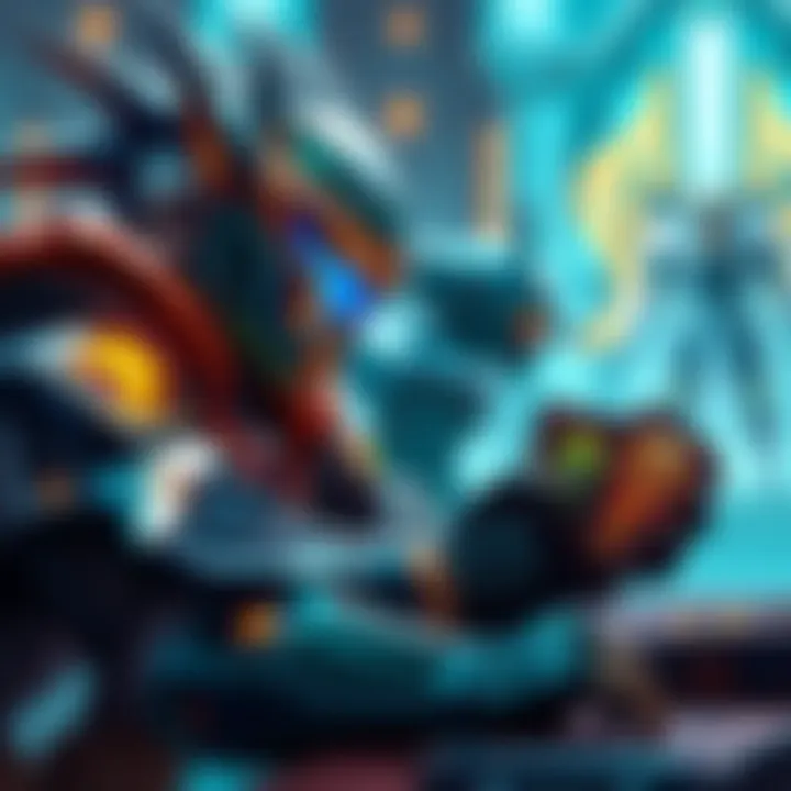 A player showcasing Protoss Rogue deck during a strategic card game, focusing on tempo and key card plays, with an aggressive opponent in the background.