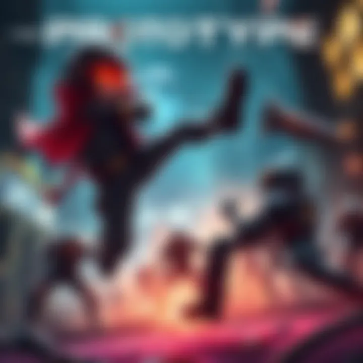 Character using uppercut air ability while fighting revamped enemies in PROTOTYPE