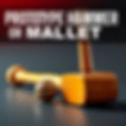 A close-up of a hammer-like object resembling a prototype of Dylan's Hammer next to a playful mallet, highlighting their differences.