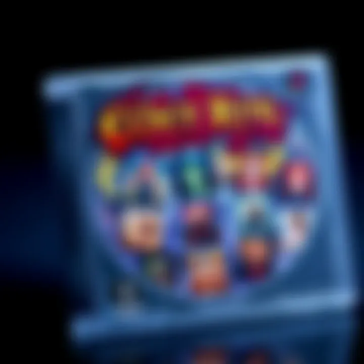 A completed PS1-style jewel case featuring Elden Ring artwork, showcasing a vintage design with a glossy finish and colorful graphics, perfect for collectors.